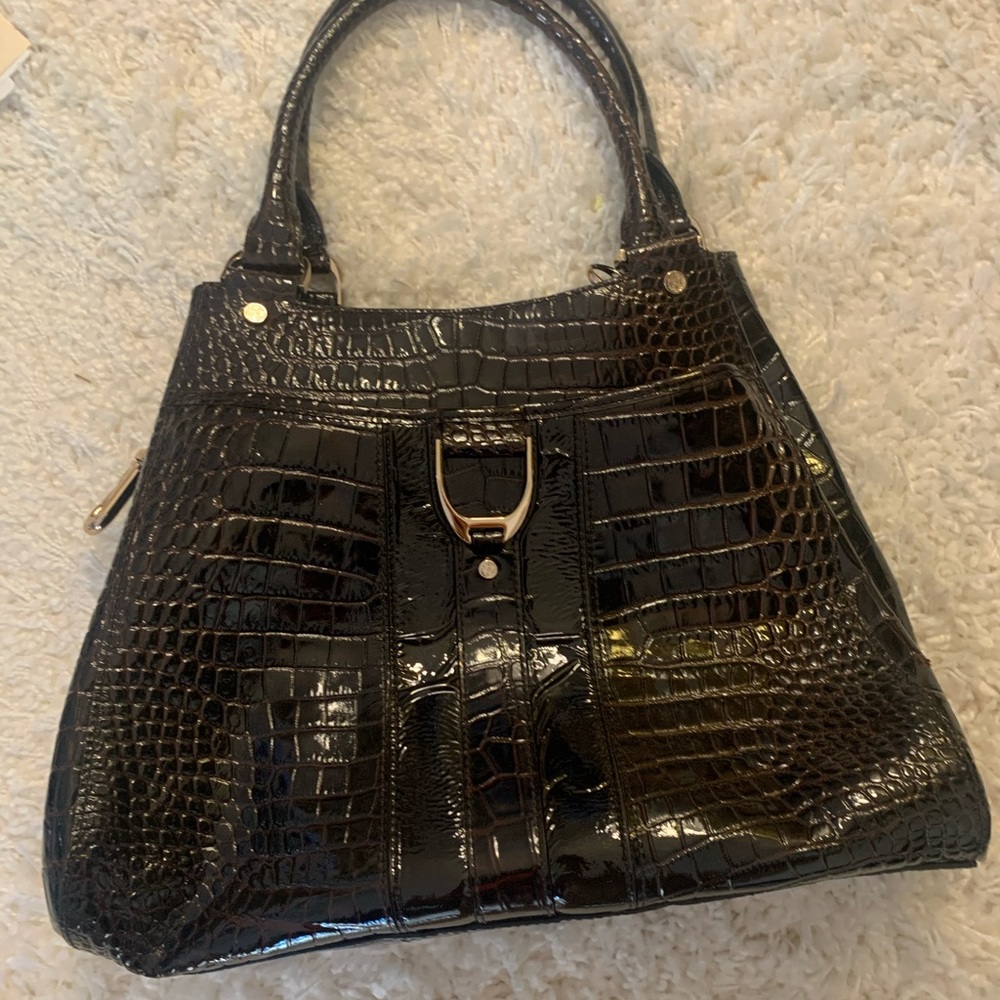 Cole Haan alligator leather handbag